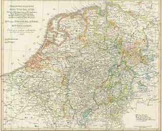 Item #18-0991 Nordwestliches Deutschland (19th Century map of Northwestern Germany). Justus Perthes