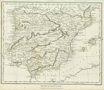 J. Wilkes - Spain & Portugal (19th Century Map)