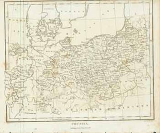 Item #18-1000 Prussia (19th Century Map). J. Wilkes