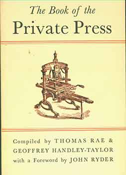 Item #18-1001 The Book of the Private Press A Check-list. (Review copy of 750 copies printed.)....