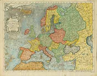 Item #18-1021 A New and Accurate Map of Europe, laid down from the Latest Discoveries and...