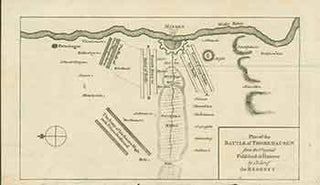 Item #18-1023 Plan of the Battle of Thornhausen from the Original Published at Hanover by Order...