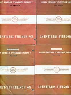 Item #18-1077 The Monthly Supplement / The Supplement to Who’s Who. A Current Biographical...