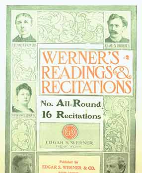 Item #18-1395 Werner’s Readings and Recitations. No. 16. All-Round. Stanley Schell