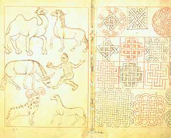 Item #18-1400 Reiner Musterbuch: Codex Vindobonensis 507, fol. 1 - 3. Prospectus only. Akademische Druck.