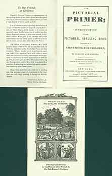 Item #18-1560 Bentley's Pictorial Primer. Frederick G. Ruffner Jr