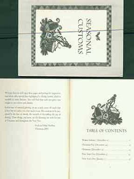 Item #18-1574 Seasonal Customs. Frederick G. Ruffner Jr