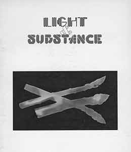 Item #18-1600 Light & Substance. Bill Jay, Henri Barendse, Alburquerque Museum of Art Museum...