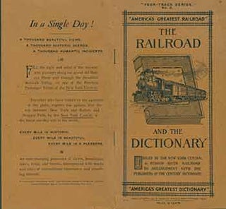 Item #18-1691 The Railroad and the Dictionary. George H. Daniels