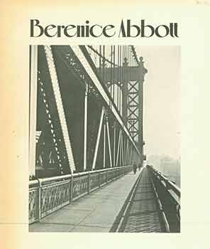 Item #18-1708 Berenice Abbott. Berenice Abbott