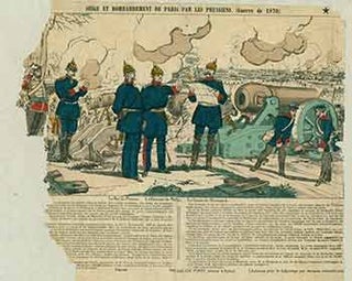 Item #18-2234 Siège et Bombardement de Paris par les Prussiens (Guerre de 1870). (Siege and...