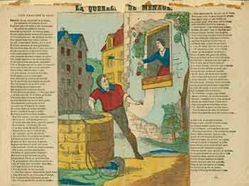 Item #18-2261 La Querelle de Ménage. (The Household Quarrel). 19th Century French Artist.
