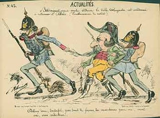 Item #18-2263 Actualités. (News). 19th Century French Artist
