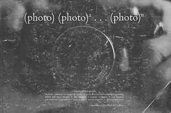 Item #18-2310 (photo)(photo)2...(photo)n: Sequenced Photographs. David Bourdon, text.