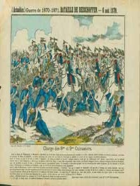Item #18-2337 (Actualités.) Guerre de 1870-1871. Bataille de Reischoffen -- 6 août 1870. (News....