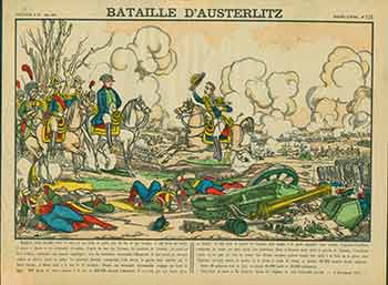 Item #18-2350 Bataille D'Austerlitz. (Battle of Austerlitz). 19th Century French Artist.