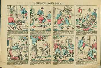 Item #18-2389 Amusons-Nous Bien. (Let's have fun.). 19th Century French Artist.