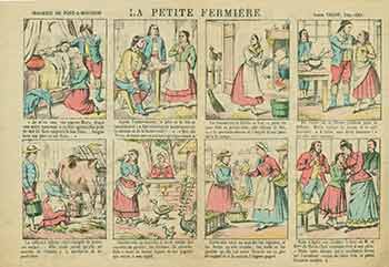 Item #18-2390 La Petite Fermière. (The Little Farmer.). 19th Century French Artist.