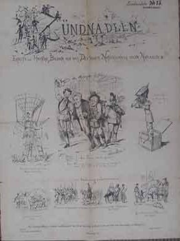 Item #18-2418 Zündnadeln. Ernste und Heitere Bilder Aus Dem Deutschen Nationalkrieg Gegen...