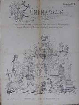 Item #18-2421 Zündnadeln. No. 19. Zündnadeln. Ernste und Heitere Bilder Aus Dem Deutschen...
