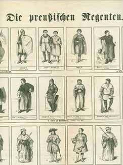Item #18-2427 Die Preußischen Regenten. (The Prussian Regents). 19th Century German Artist