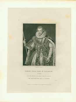Item #18-2969 Portrait of Robert Cecil, Earl of Salisbury. Zucchero, J. Jenkins, painter, engraver
