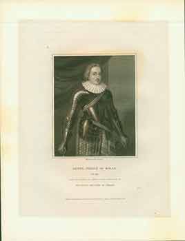 Item #18-2970 Portrait of Henry, Prince of Wales. Mytens, R. Cooper, engraver.