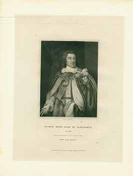Item #18-2984 Portrait of George Monk, Duke of Albemarle. Lely, B. Holl, painter, engraver.