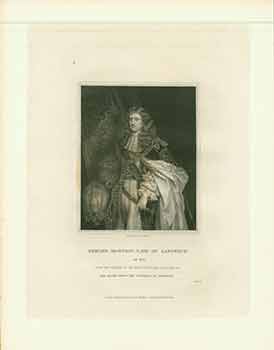 Item #18-2987 Portrait of Edward Montagu, Earl of Sandwich. Lely, J. Cochran, painter, engraver