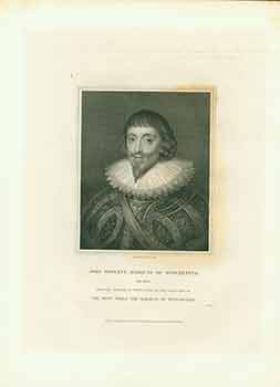 Item #18-2990 Portrait of John Powlett, Marquis of Winchester. P. Oliver, T. A. Dean, painter, engraver.