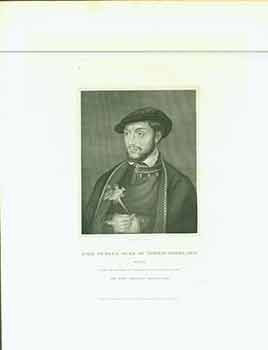 Item #18-3099 Portrait of John Dudley, Duke of Northumberland. Hans Holbein, T. A. Dean, painter, engraver.