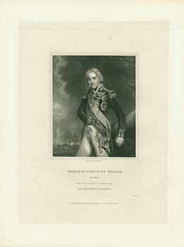 Item #18-3125 Portrait of Admiral Viscount Nelson. Hoppner, W. Finden, painter, engraver