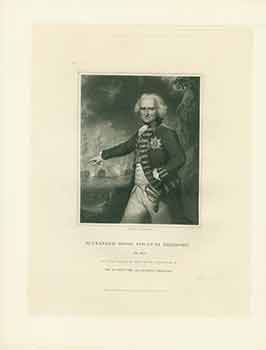 Item #18-3130 Portrait of Admiral Alexander Hood, Viscount Bridport. Abbot, J. Robinson, painter,...