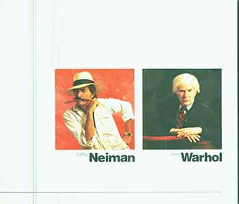Item #18-3165 LeRoy Neiman, Andy Warhol: An Exhibition of Sports Paintings. Limited edition. First edition. Diane Kelder.