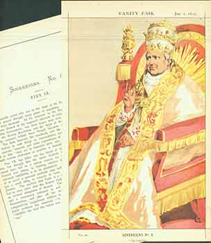 Item #18-3186 Pius IX; The Infallible. No. 61. (Original Lithograph from four volumes.)....
