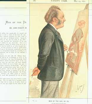 Item #18-3189 Mr JE Millais RA; A converted pre-Raphaelite. Issue No. 132. (Original...