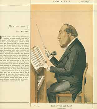 Item #18-3203 Sir Michael Costa; Orchestration. Issue No. 192. (Original Lithograph.). Lyall, Lith