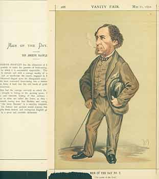 Item #18-3210 Sir Joseph Hawley; The purist of the Turf. No. 288. (Original Lithograph.). pseudonym: Thompson E. Jones Alfred Thompson, 7 October 1831 – 31 August 1895, Lith.