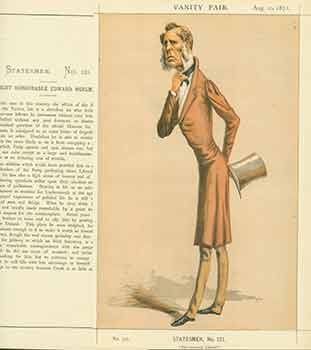Item #18-3218 E Horsman MP; the eccentric Liberal. Issue No. 197. (Original Lithograph.). Lyall,...