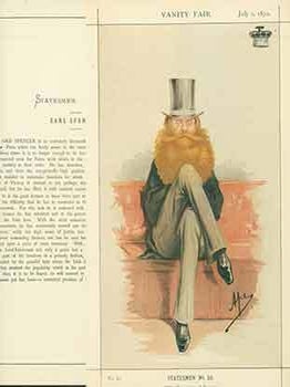 Item #18-3240 Earl Spencer; The Messenger of Peace. Issue No. 87. (Original Lithograph.). Ape,...