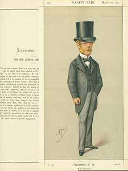 Item #18-3251 Gerard James Noel MP; A nice little fellow. Issue No. 124. (Original Lithograph.)....