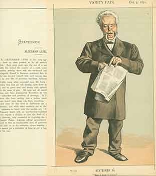 Item #18-3267 Alderman Andrew Lusk MP; Now I want to know. Issue No. 150. (Original Lithograph.)....