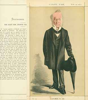 Item #18-3273 SH Walpole MP; He defended Hyde Park. Issue No. 171. (Original Lithograph.)....