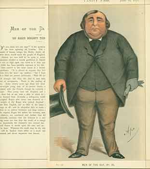 Item #18-3290 Arthur Orton claiming to be Sir Roger Tichborne; Baronet or butcher. Issue No. 136. (Original Lithograph.). Ape, 1839 - 1889 Carlo Pellegrini, Lith.