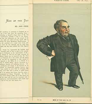 Item #18-3297 Mr John Pender MP; Telegraphs. Issue No. 156. (Original Lithograph.)....