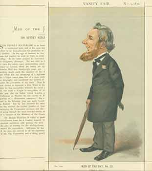 Item #18-3308 Sir Sydney Waterlow; The Lord Mayor. Issue No. 210. (Original Lithograph.)....
