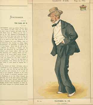 Item #18-3329 The Earl of Wilton; The Commodore. Issue No. 251. (Original Lithograph.). Coïdé, July 26 Adriano Cecioni, 1886, 1836 – May 23, Lith.