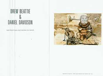 Item #18-3645 Drew Beattie & Daniel Davidson: New Paintings and Works on Paper. September 7 - October 1, 1994. Drew Beattie, Daniel Davidson, Stephen Wirtz Gallery, San Francisco.