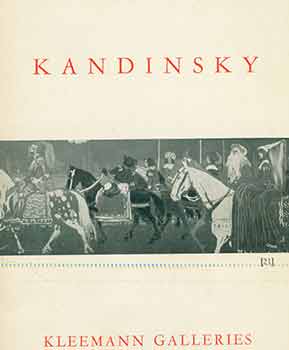 Item #18-3811 Wassily Kandinsky (1866 - 1944). January 1957. Wassily Kandinsky, Will Grohmann,...