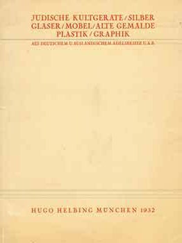 Item #18-4023 Jüdische Kultgeräte, Silber, Gläser, Möbel, alte Gemälde, Plastik, Graphik...